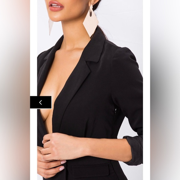 NEW Superdown Blazer Romper - Picture 3 of 7